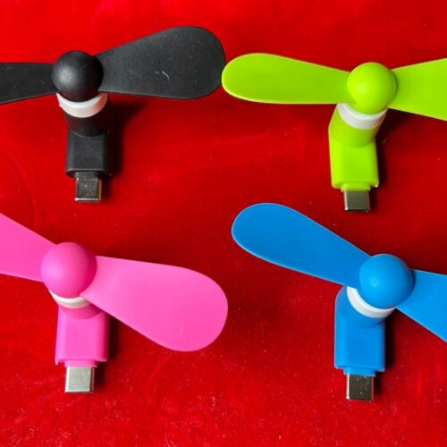 Mini Ventilateur USB Type-C pour Téléphone Android – Portable et Silencieux