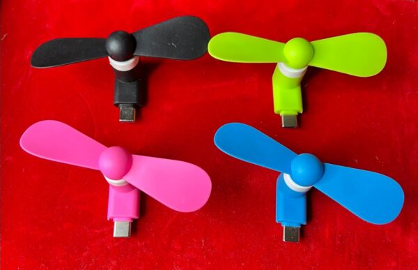 Mini Ventilateur USB Type-C pour Téléphone Android – Portable et Silencieux
